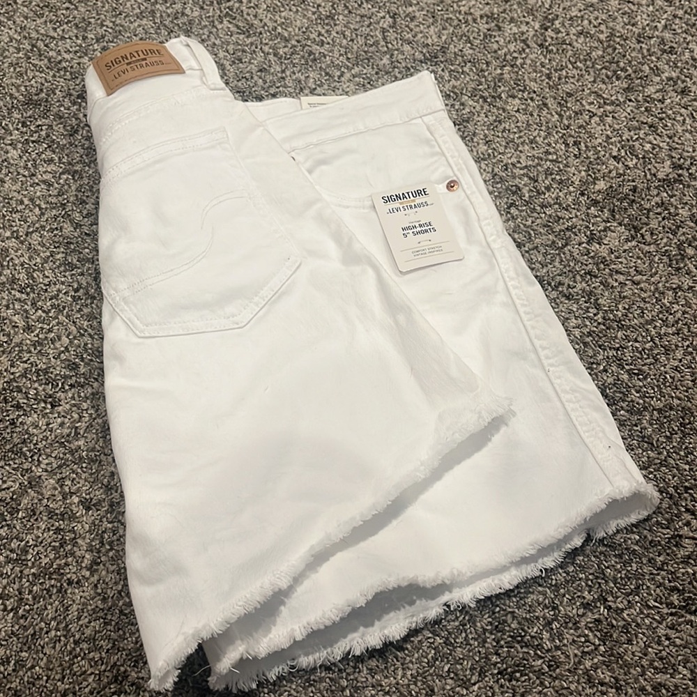Perfect Summer White Jean Shorts